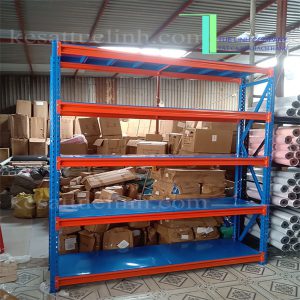 kệ trung tải 300kg - C2000 X D2000 X R500 X 5 TẦNG